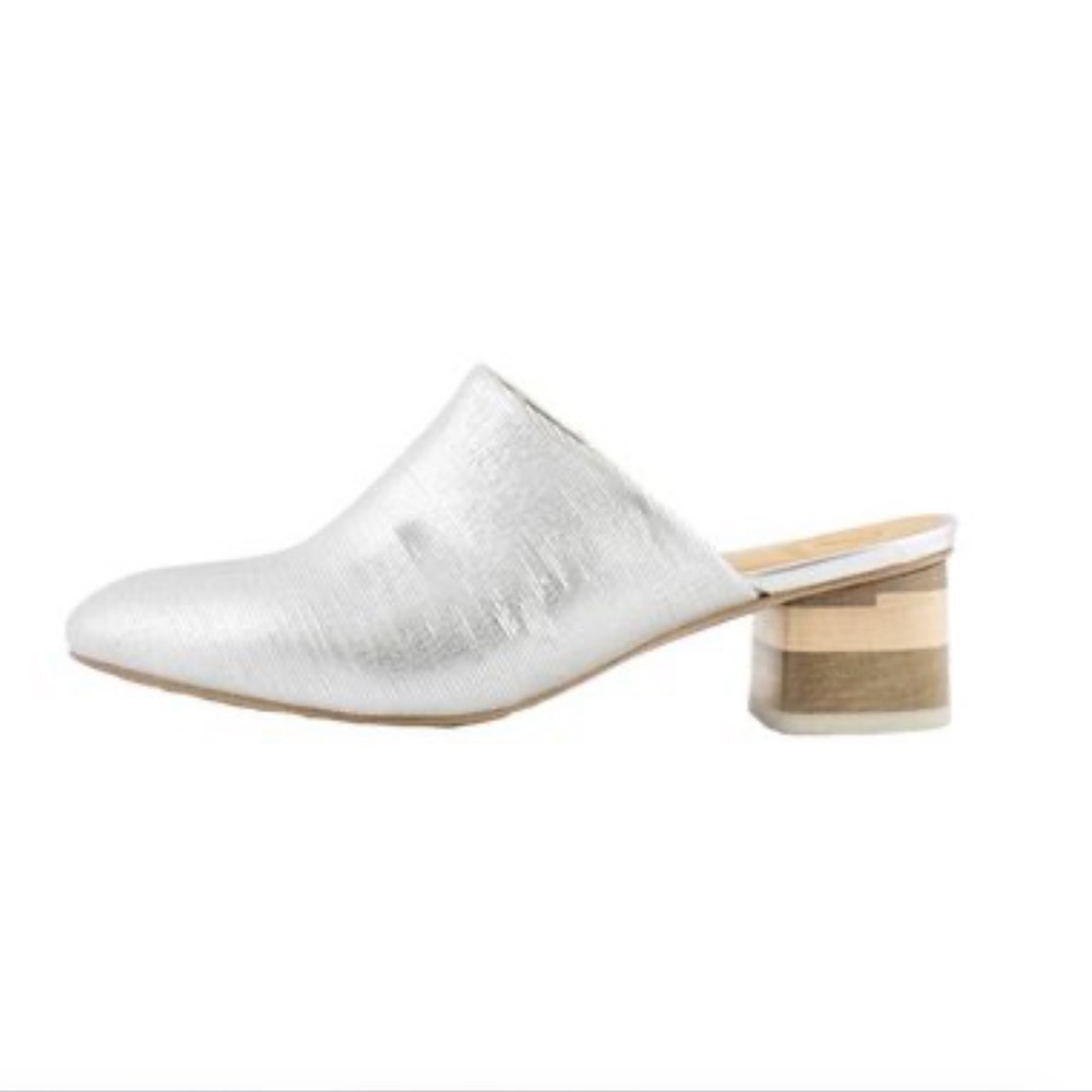 Coclico Navan‎ Mules Ombra Silver Finish